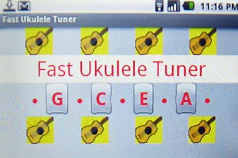 Fast Ukulele Tuner