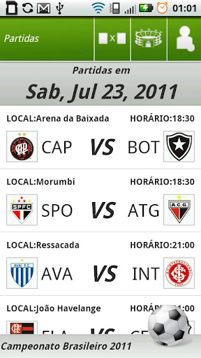 【免費運動App】Game Guide - Brasileirão 2011-APP點子