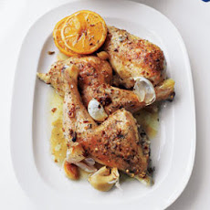 Chicken With Mushrooms and Green Beans