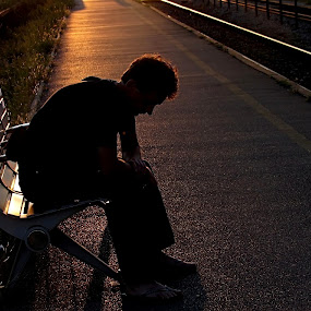 the thought by Mirela Korolija - People Portraits of Men