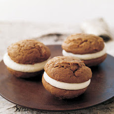 Pumpkin Whoopie Pies with Cream-Cheese Filling