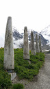 Jungfrau Eigerwalk Holz Skulptur
