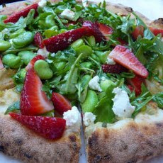 Grilled Spring Onion Pizza Recipe