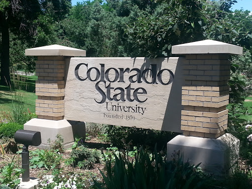 Colorado State University Sign
