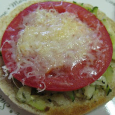 Grilled Zucchini Parmesan Sandwiches