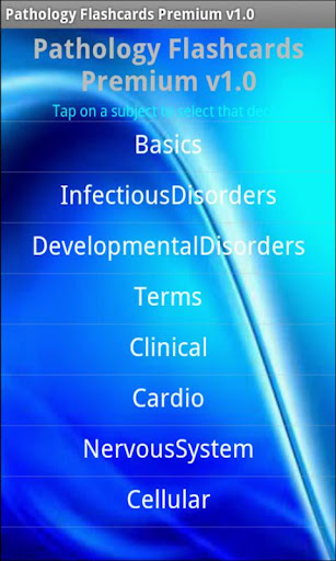 Pathology Flashcards Premium