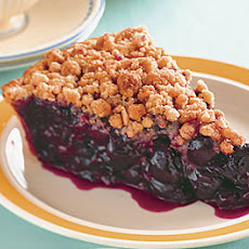 Sour-Cherry Streusel Pie
