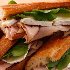 Ham and Camembert Baguette Sandwich Recipe