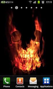 How to install Skull Of Fire Live Wallpaper patch 1.00 apk for laptop
