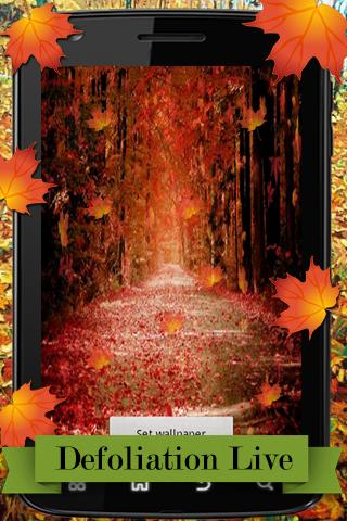 Defoliation Live Wallpaper