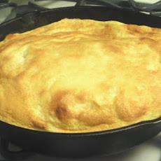 Giant Cinnamon Apple Pancake