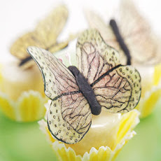 Petits Fours with Butterflies