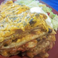 Crock Pot Enchilada Stack