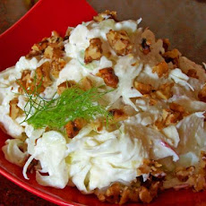 Crunchy Yummy Salad (Fennel and Apple Salad)