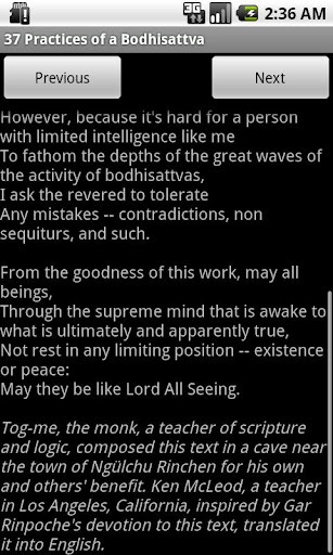 【免費書籍App】37 Practices of a Bodhisattva-APP點子