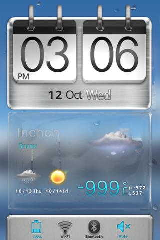 3D Sense HTCstyle MXHome Theme