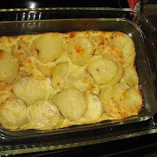 Blue Cheese Potatoes Au Gratin
