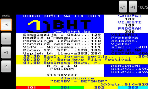 BHT1 Teletekst