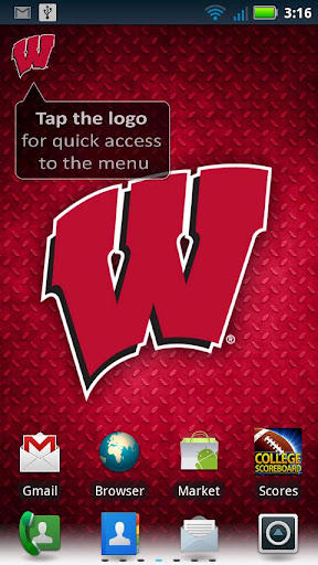 Wisconsin Revolving Wallpaper