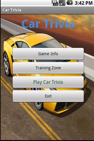 Cars Trivia Amazing