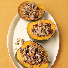 Wild-Rice Stuffed Squash