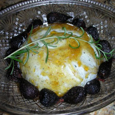 Rosemary Cheese With Fig Preserves