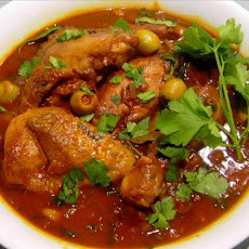 Chicken with Green Olives