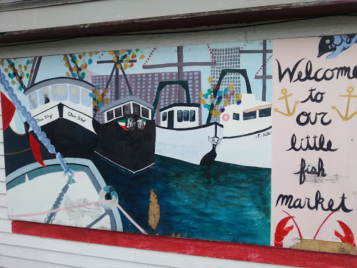 Nancy's Fish Market Mural