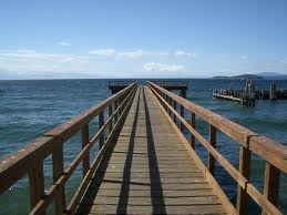 Davis Bay Pier is close by and sandy beach