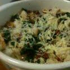 Chard, Onion & Gruyère Panade (Bread Casserole)