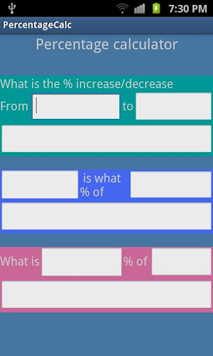 Percentage Calculator