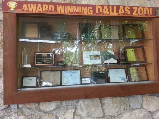 Dallas Zoo Award Case