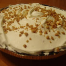 Chocolate-Toffee Cream Pie