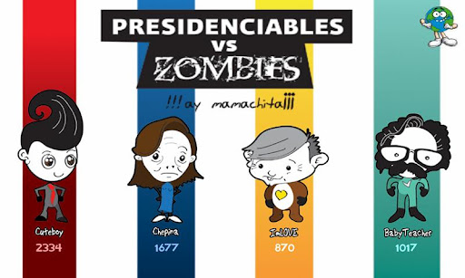 Presidenciables vs Zombies