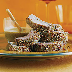 Spiced Pork Tenderloin with Honey Mustard