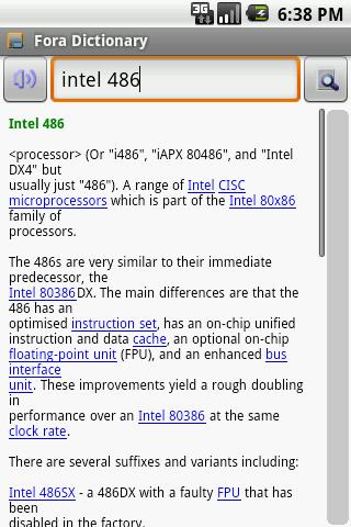 Computing Dictionary Package