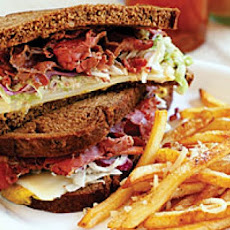 Hot Pastrami Sandwich