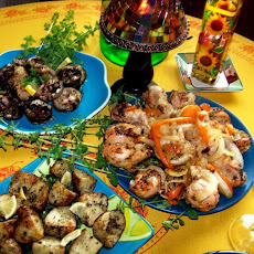 Greek Lemon Chicken Drumsticks With Peppers