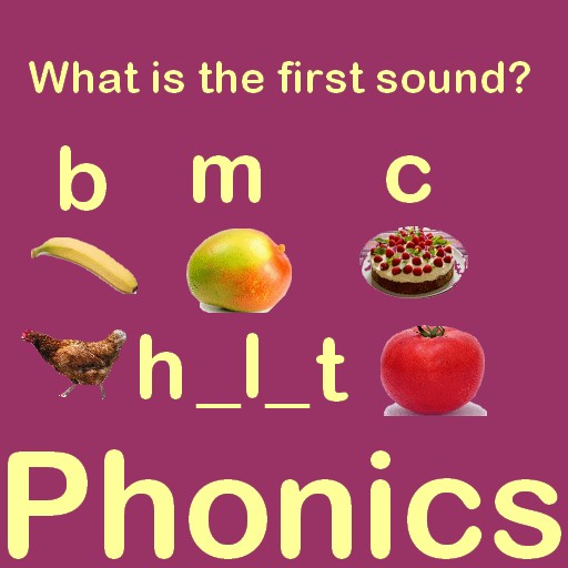 Phonics Initial Sounds LOGO-APP點子