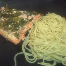 Lemon Cilantro Baked Salmon