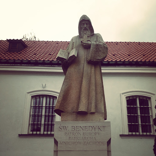Saint Benedict sculpture/ Rzeź