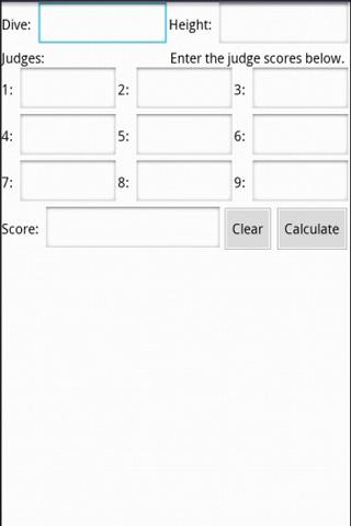 Dive Calculator