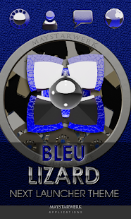 How to get blue liz Next Launcher Theme 4.62 unlimited apk for pc