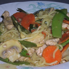 Pheasant and Vegetable Stir Fry