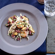 Grilled Mussel and Potato Salad