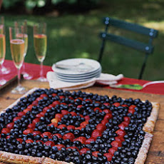 Berry Tart with Ginger Cream