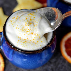 Blood Orange Syllabub