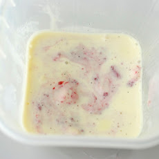 Peach Melba Ice Cream