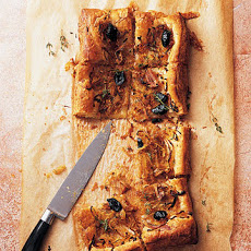 Caramelized Onion Tart with Olives