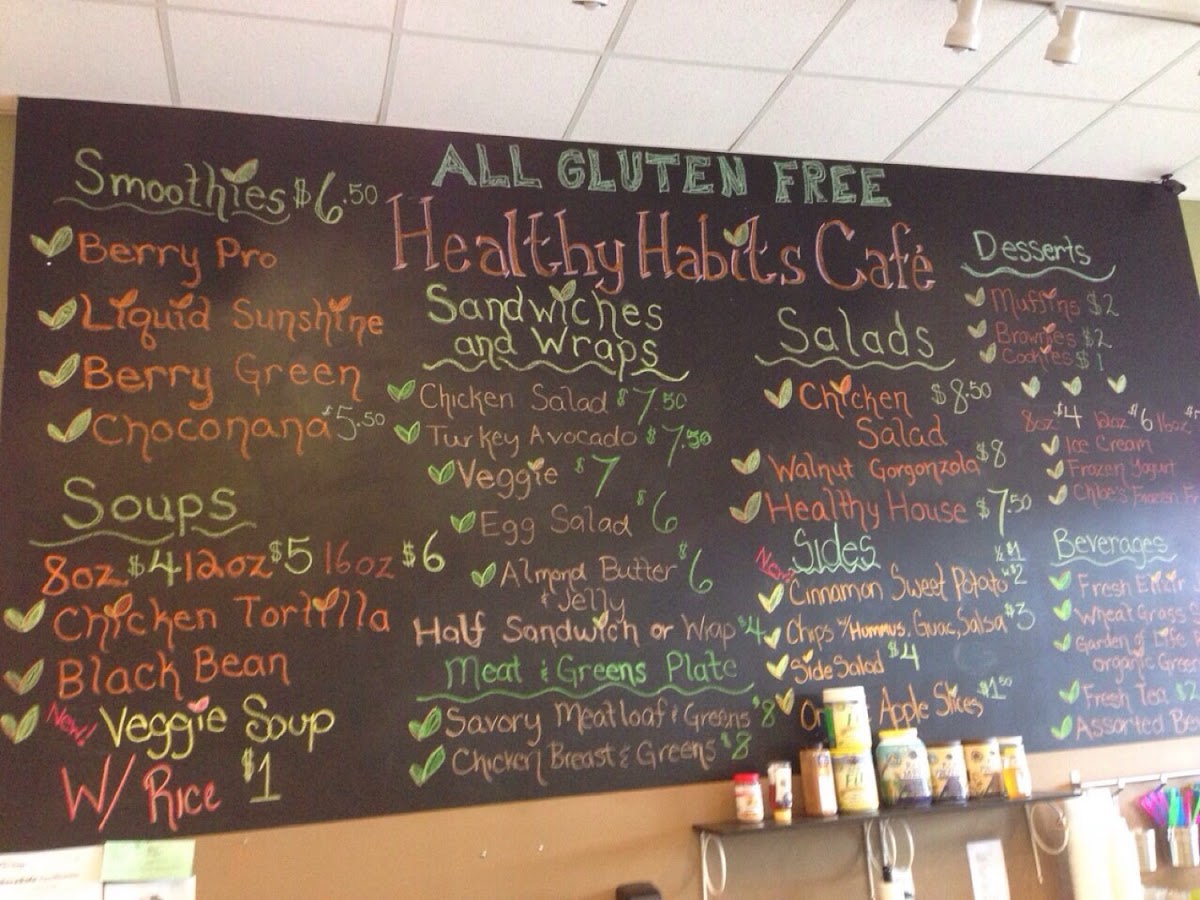Gluten-Free at Healthy Habits Cafe